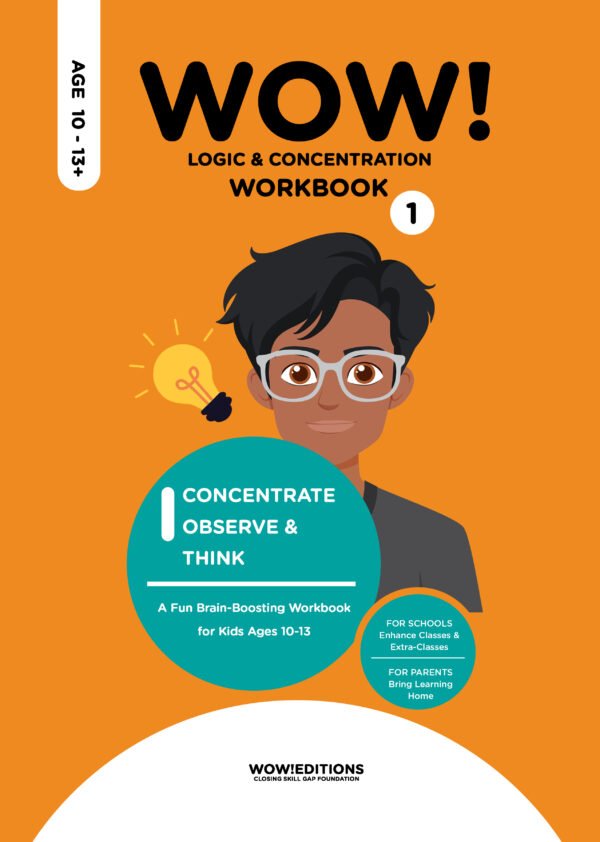Logic and Concentration Workbook1 for 10-13 years old