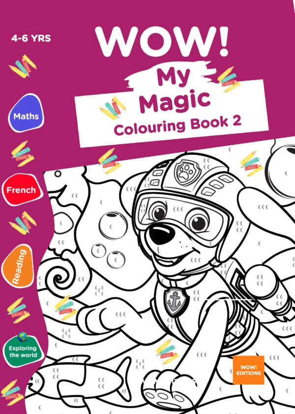 Magic Colouring Book 2 – Ages 4 to 6