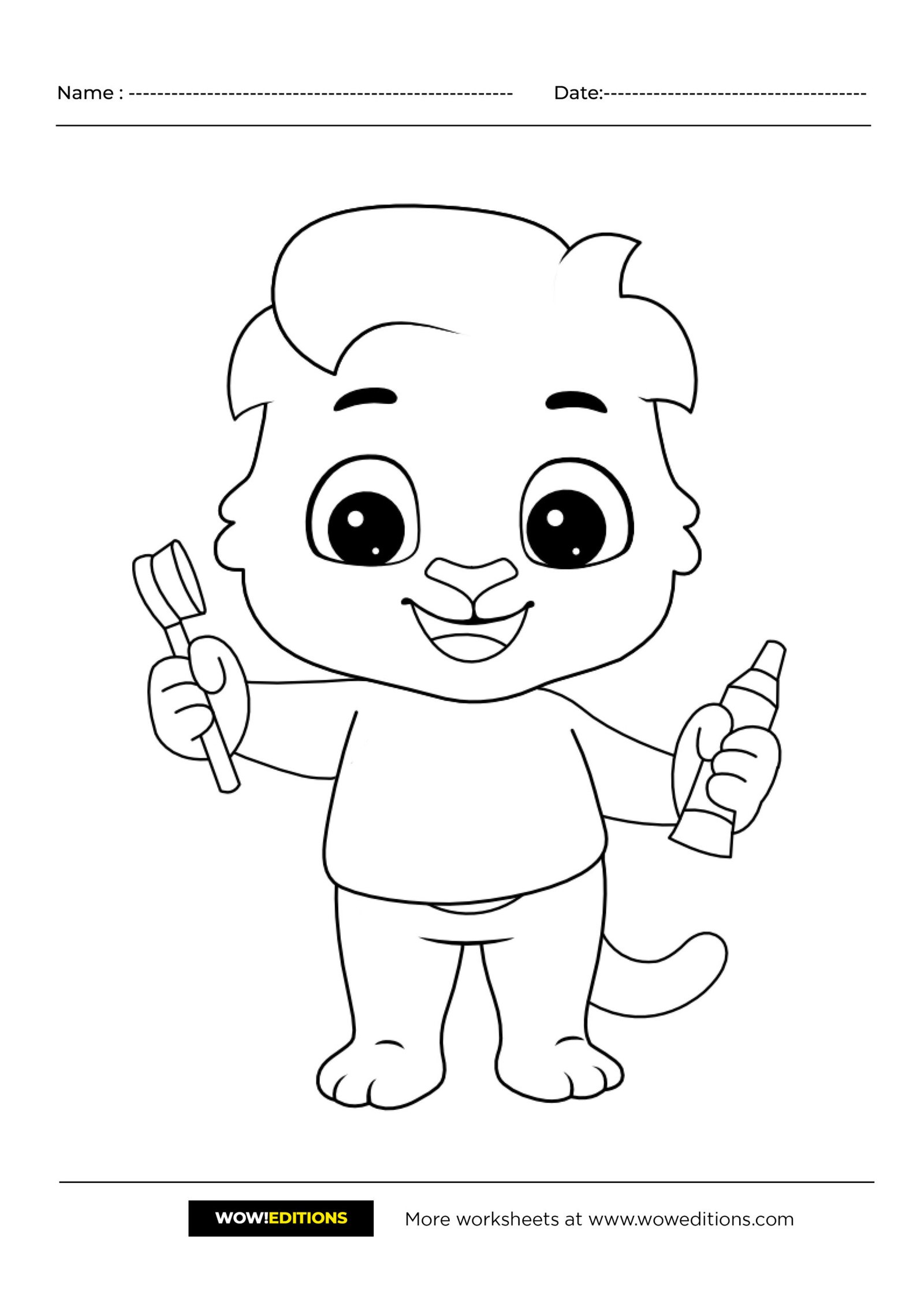 Free Printable Coloring Pages for Kids | Download & Print Now